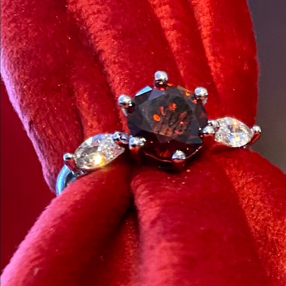 Ruby & Topaz Ring - image 1